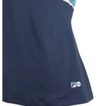 FILA  Blue Racer Back Tennis Sports Tank Size L Photo 2