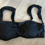 Summersalt The Ruffle Oasis Bikini Top Black Size 10 NWT Photo 0