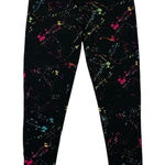 Tipsy Elves  Leggings XS Multicolor‎ Pants Holiday Christmas Fun Retro Photo 0