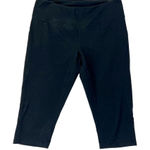 Zella ‎ Black Crop Leggings Small Photo 0