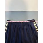 J.Crew blue pants side stripe size 14 elastic waist zipper at bottom Photo 6