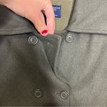 American Eagle American Eagle Outfitters army green wool blend pea coat women’s size medium Photo 4