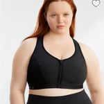 Glamorise Zip-Up Front-Close Wire-Free Sports Bra Photo 3