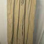 American Eagle green wide leg pants size small Photo 0