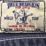 True Religion  Jeans Women's Size 29 Medium Blue Wash Low Rise Straight Leg Y2K Photo 6