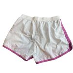 Brooks  Chaser Lined Running Shorts Size S White and Purple‎ Athletic Photo 3
