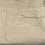 st. john's bay Wide Leg Crop Pants Women's Size 2X Pull On Tencel Beige Birch Photo 2