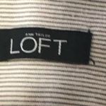 Ann Taylor Thin white and blue lined women’s dress pants size‎ 10 Photo 3