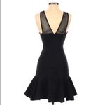 Robert Rodriguez  mesh yoke flounce hem dress Photo 2