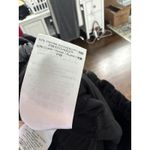 Ganni Black Washed Satin Pocket Pants Size 36 Photo 5