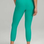 Lululemon  Align High-Rise Pant 25" Maldives Green size 10 Photo 2