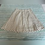 J.Crew  Black and Cream Pleated Mini Skirt Photo 2