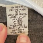 Merona Vintage  Women's Brown Linen‎ Shell 3 Button Down Blazer Size 16W Photo 5