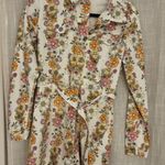 Floral denim dress Multiple Photo 0