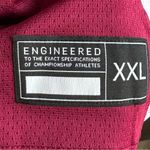 Nike Women's Burgundy and White Basketball Jersey Tank Reversible Size XXL Photo 4