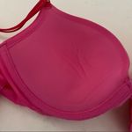 Victoria's Secret Fuchsia Pink Red Very Sexy Push-Up Bra Lace Padded Size 34 C Photo 4