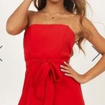 Showpo First Priority Playsuit In Red Photo 0