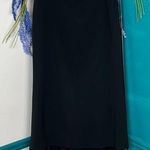 Carmen Marc Valvo  sz 6 dramatic, black skirt that hangs slightly longer in back Photo 0