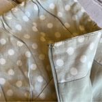 Downeast  Polka Dot Skirt Ruching Coquette Coastal Summer Lightweight Feminine Photo 4