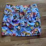 Loudmouth Multicolored Fairway Postcards From The‎ Wedge Golf Skort 6 Pickleball Photo 1