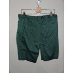 Laundry by Shelli Segal Green Geometric Print Shorts Size 12 Photo 2