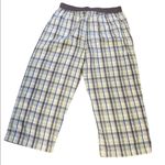 Jockey Plaid 100% Cotton Pajama Pants Blue Size L Photo 5