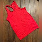Zyia Red Seamless Copper charged Tank Top Racerback Style Sz L VGUC Photo 3