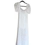 ZARA NWOT JACQUARD KNIT DRESS Romantic Y2K Lace Cottage Core Bloggers Fav Photo 7