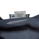 80s Vintage Sheer Black Sharade of California Open Robe Jacket Small Photo 3