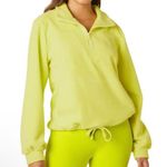 Beyond Yoga NWT , neon, yellow, micro fleece sweater Photo 0