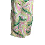 Nine West Women Mini Dress 10 Multicolor Retro Style Print Y2K Vibrant Travel Photo 6