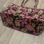 Vera Bradley Vera brag large tote travel paisley brown multi print bag Photo 1