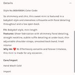 Free People  All That Glitters Mini Dress in Black Size S Photo 2