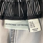 Adrienne Vittadini  Wide-Leg Black White Striped Palazzo Pants Flowy Office Sz 6 Photo 7