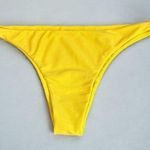 Mikoh  Miyako 2 Neon Yellow Bikini Bottom Size Large Photo 0