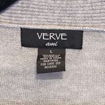 Verve Ami | Light Grey Cardigan Sweater Size Large Photo 2