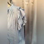 Rachel Zoe  Light Blue Ruffle Sleeve Blouse Photo 3