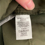 Loft  women’s dark green straight cut jeans pants‎ size 0 hemmed length Photo 7