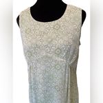 Kari New York Vintage Y2K Green Hippie Boho Whimsical Earthy Floral Midi Dress Size 10 Photo 1