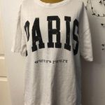 ZARA  White T-shirt PARIS Photo 0
