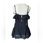 Free People NWT Beachy Boheme Tunic size Large in Black Photo 11