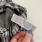 Forever 21  NEW black white geometric printed straight pencil skirt ~ NWT Small Photo 6