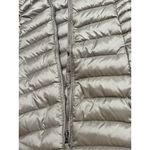 Eddie Bauer  Champagne 80% Down Puffer Coat‎ Sz Small Preppy Modern Designer NICE Photo 8