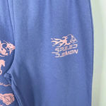 NGOrder Womens Sweatpants Purple Pink Graphic Speed Demon Racing Fleece Sz Large Photo 6