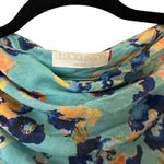 Ulla Johnson  Livia Floral Side Ruched Maxi Dress in Jade Photo 5