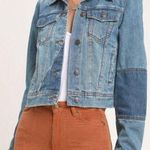 Free People Two Tone  jean jacket Photo 0