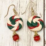 Candy Cane Angel Christmas Earrings Lot Photo 9