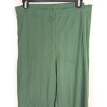 Aerie High Rise Flared Ribbed Legging Dark Green Large NWT Photo 1