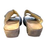 Hallux Fidelio Fabia Sandals GUC $223 Size 41 US 10/10.5 S3659 Blue Photo 9