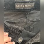 Rock & Republic Women’s  Black Velvet Pants, 16 Photo 4